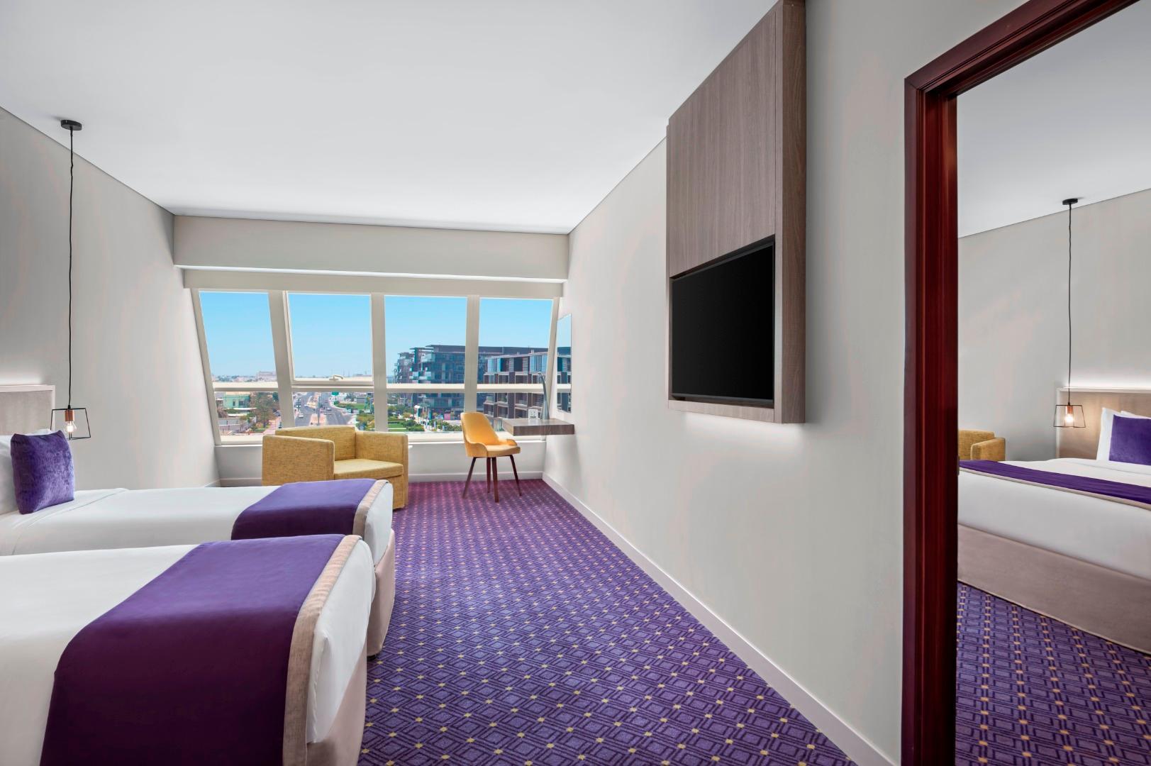 Leva Hotel Mazaya Centre Dubai Exterior foto